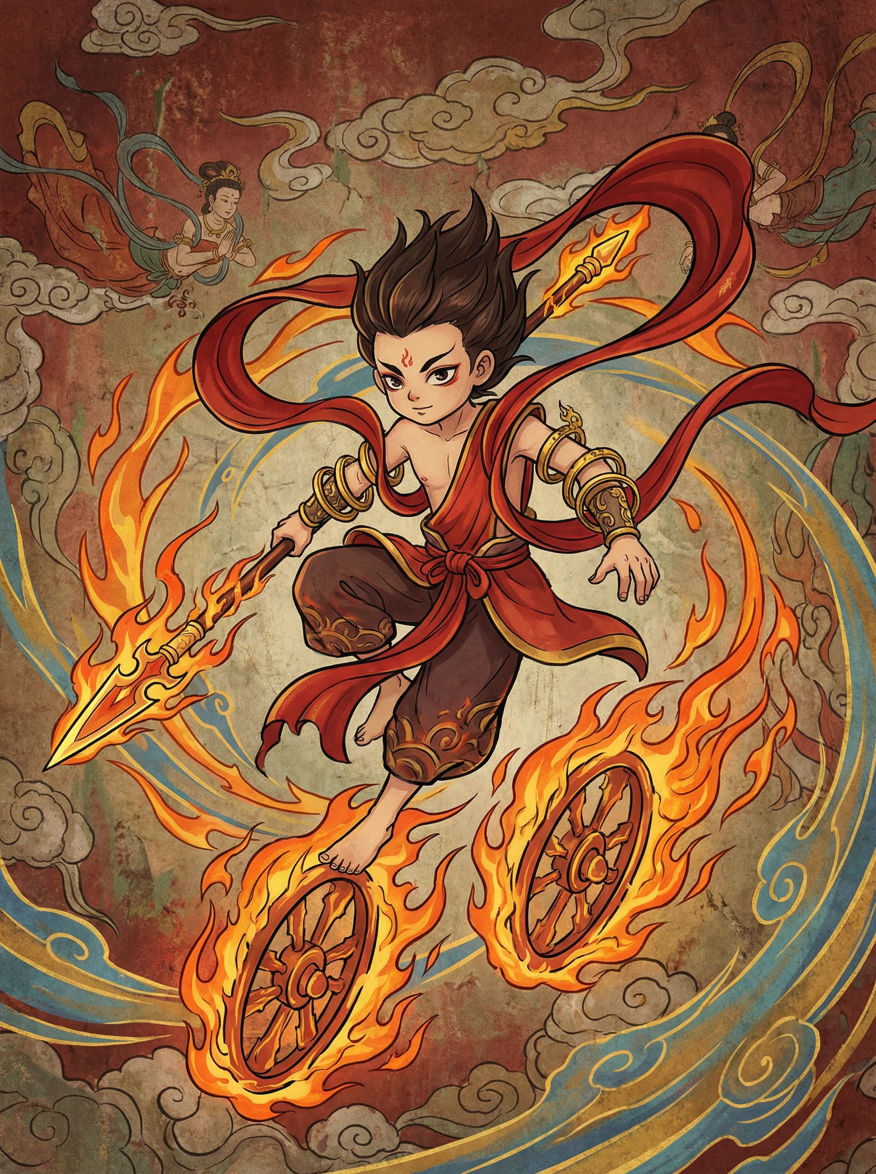 哪吒 - 三客优 封神榜阐教动漫角色